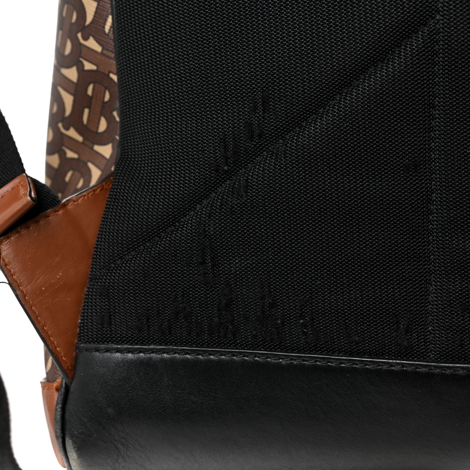 Burberry E-Canvas Monogram Rocco Backpack Bridle Brown 13 of 16
