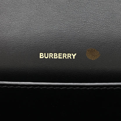 Burberry Calfskin Vintage Check New Hampshire Bag Black 6 of 11