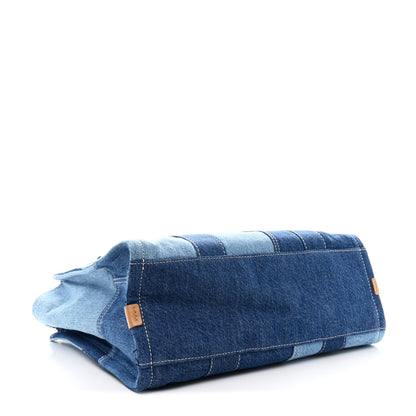 Marc Jacobs Denim Canvas Large The Tote Bag Blue 4 of 14