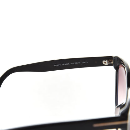 Tom Ford Amarra Sunglasses TF502 Black 4 of 7