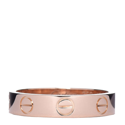 Cartier 18K Pink Gold 3.5mm LOVE Wedding Band Ring 48 4.5 1 of 4