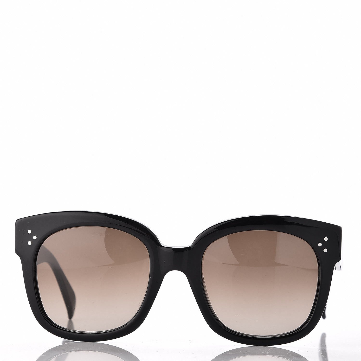 Celine New Audrey Sunglasses CL 41805/S Black 2 of 8