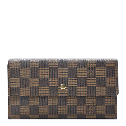 Louis Vuitton Damier Ebene Porte Tresor International Wallet 1 of 11