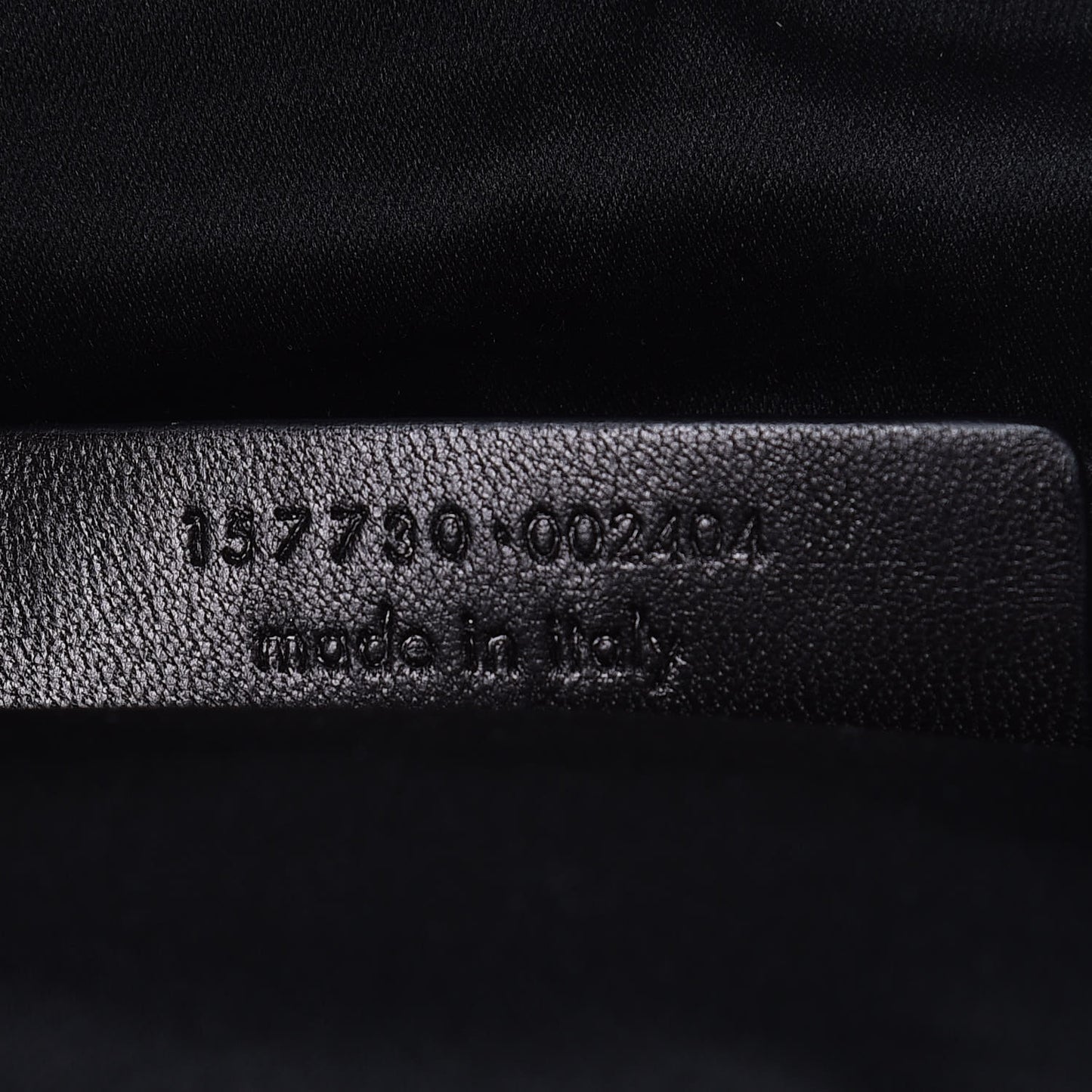 Satin Tanger Tote Black