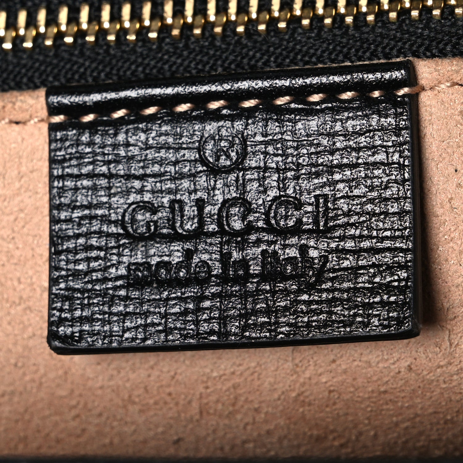 Gucci Azalea Calfskin Horsebit 1955 Shoulder Bag Black Black 6 of 11