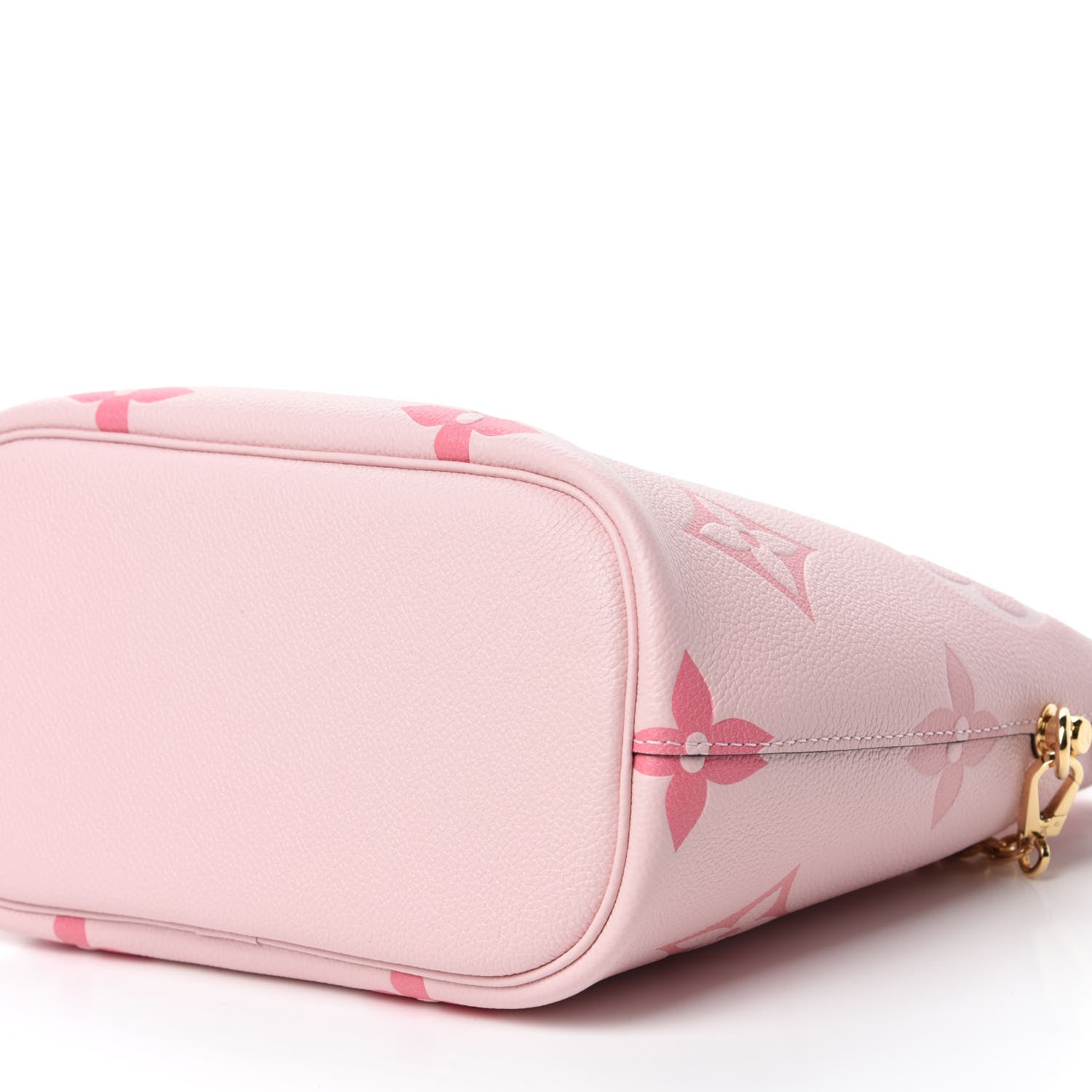 Louis Vuitton Empreinte Monogram Giant By The Pool Marshmallow Hobo PM Bouton De Rose 7 of 10