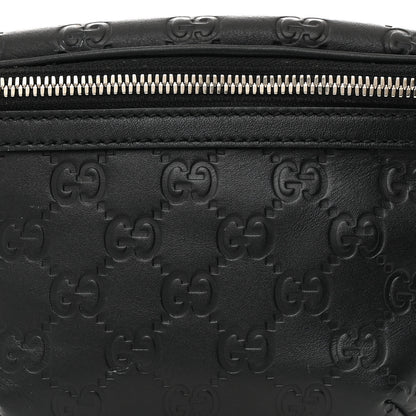 Gucci Guccissima Belt Bag Black 8 of 11