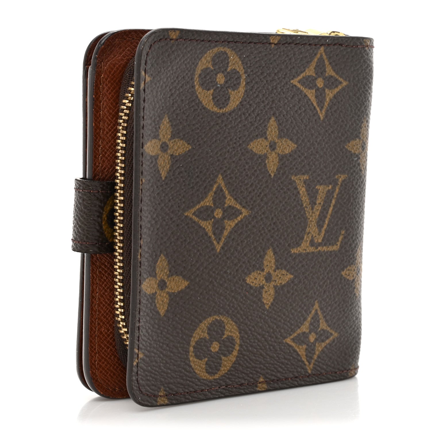 Louis Vuitton Monogram Compact Zippe Zipped Wallet 3 of 11