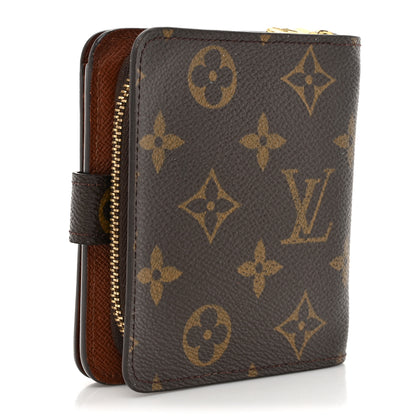 Louis Vuitton Monogram Compact Zippe Zipped Wallet 3 of 11