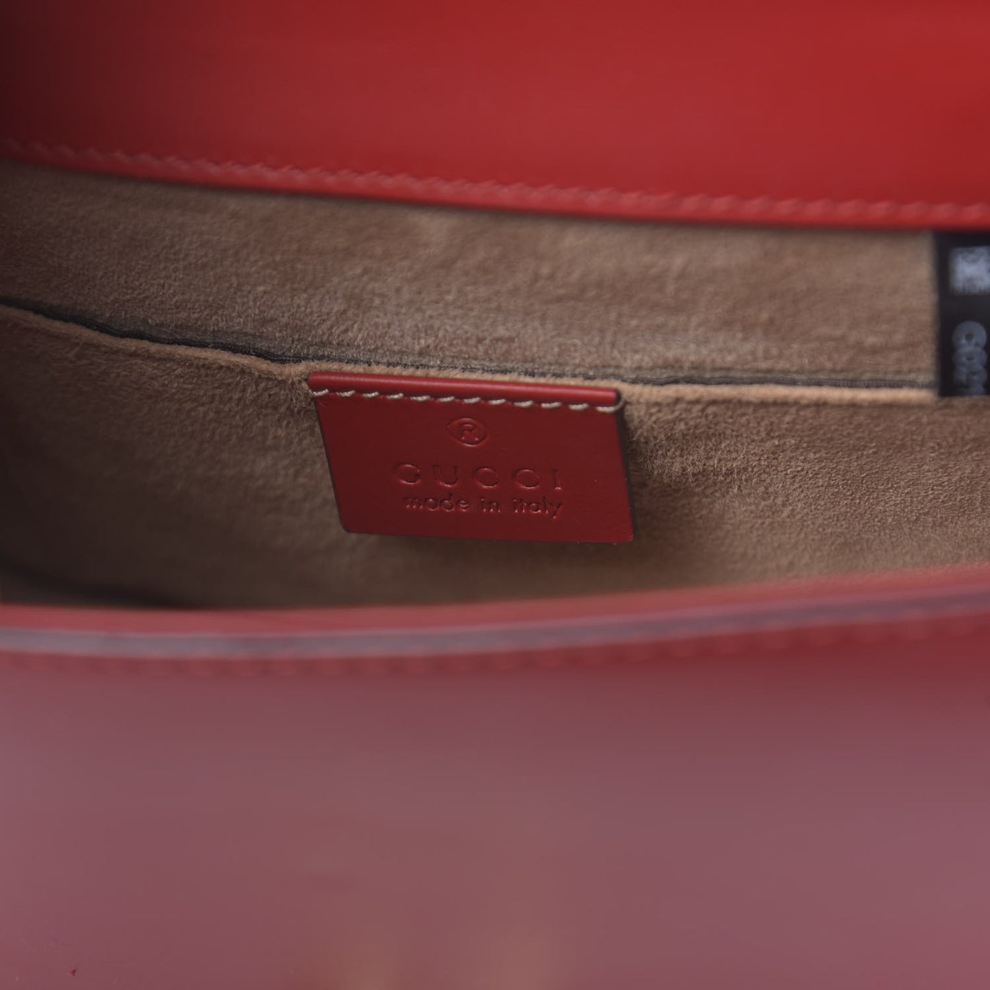 Calfskin Mini Sylvie Chain Shoulder Bag Hibiscus Red