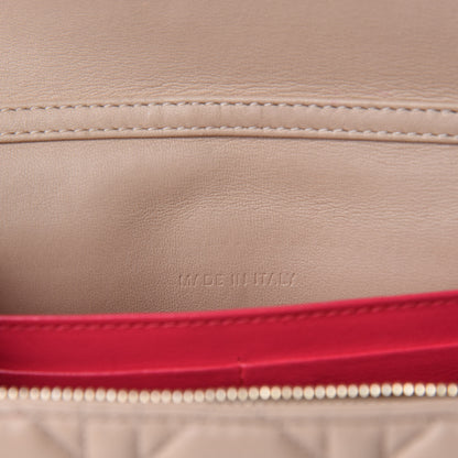 Christian Dior Lambskin Cannage Miss Dior Promenade Pouch Beige 11 of 13