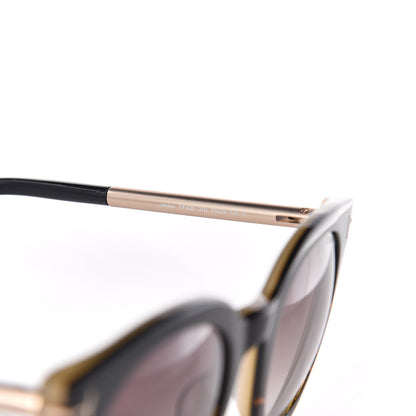 Tom Ford Janina Round Sunglasses TF435 Tortoise Black 5 of 7