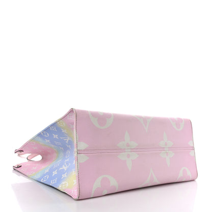 Louis Vuitton Monogram Escale Onthego GM Pastel 4 of 8