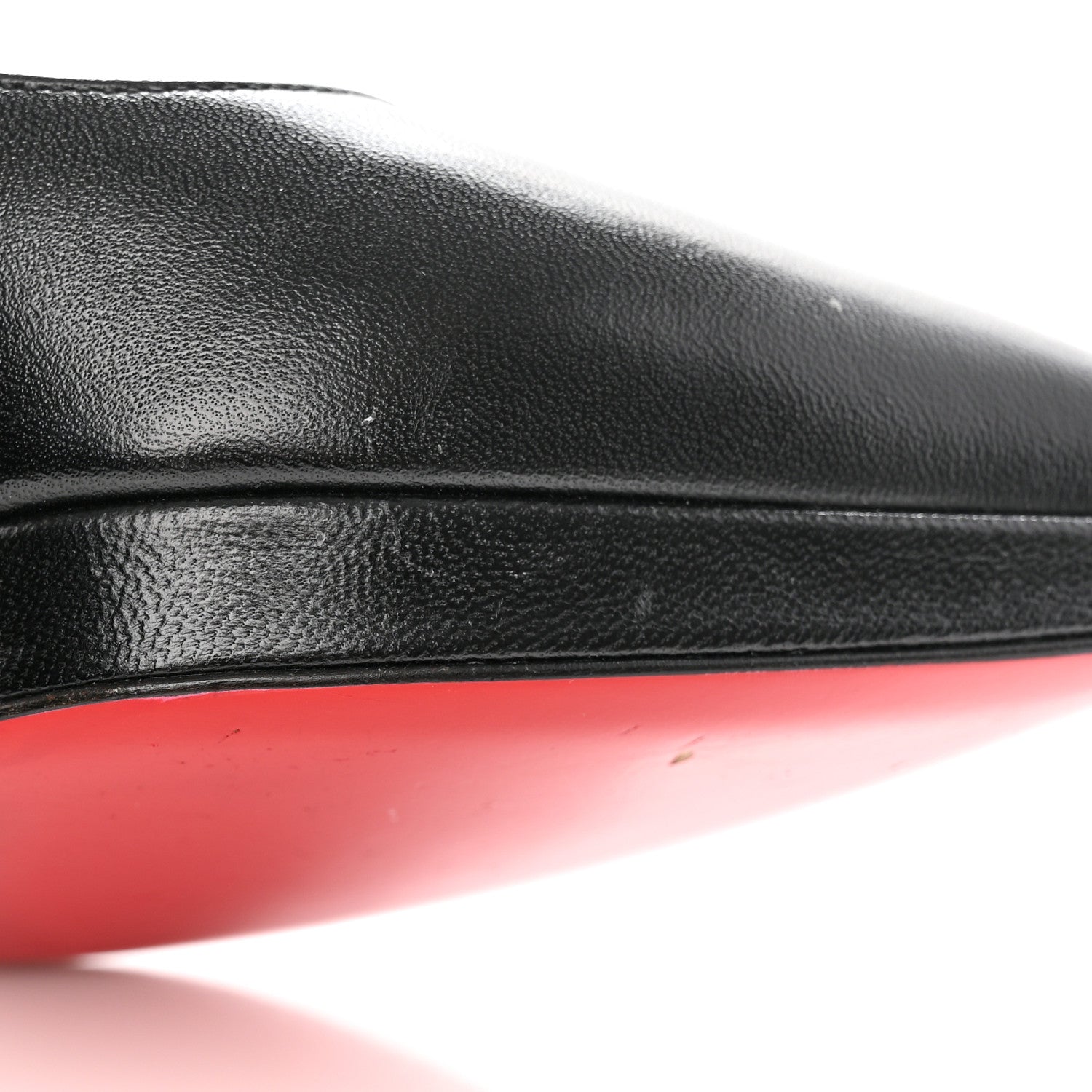 Christian Louboutin Shiny Nappa Pigalle Plato 100 Pumps 37.5 Black 9 of 15