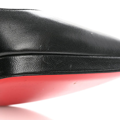 Christian Louboutin Shiny Nappa Pigalle Plato 100 Pumps 37.5 Black 9 of 15