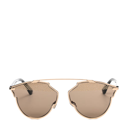Christian Dior So Real Rise Sunglasses Gold Black 4 of 9