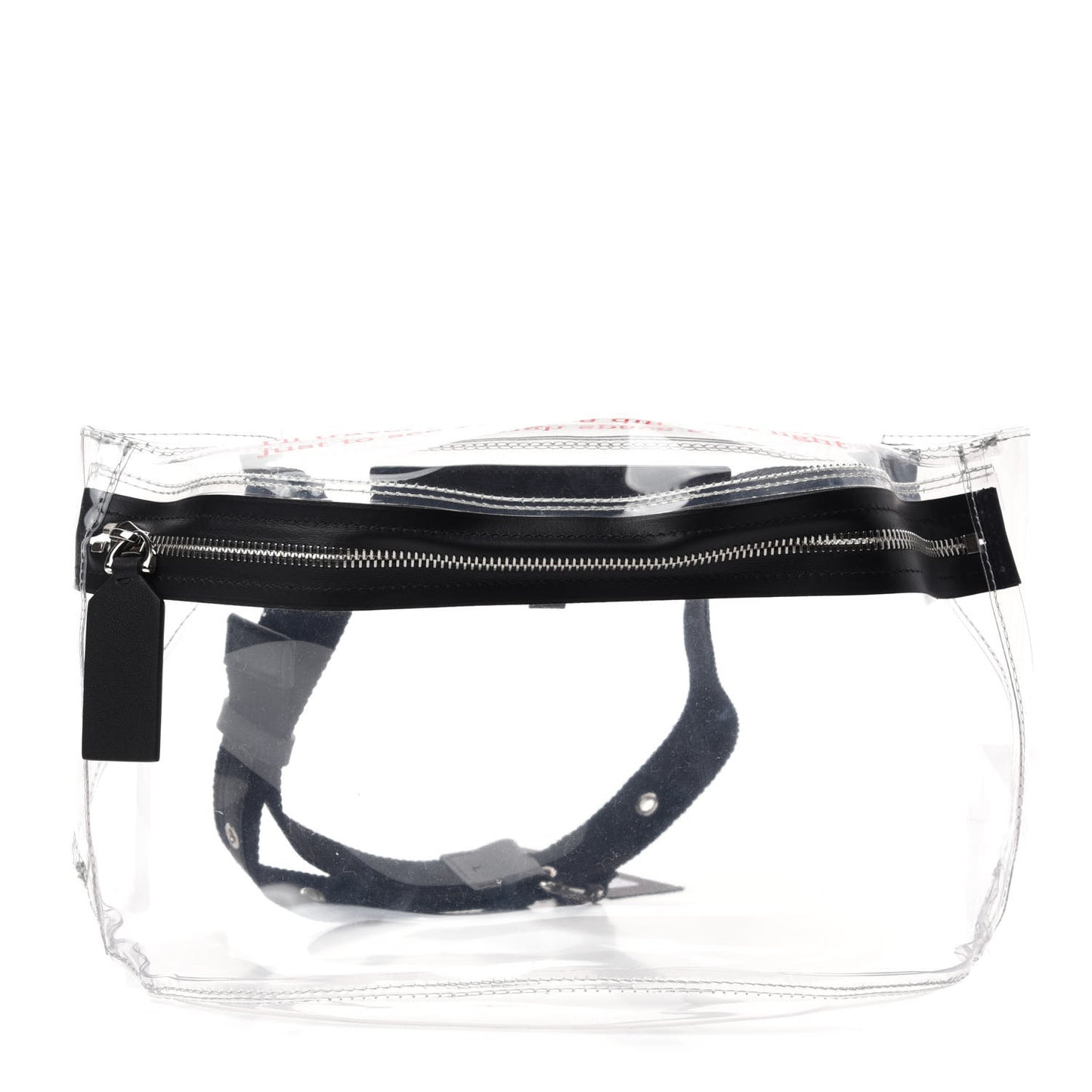 PVC VLTN Belt Bag Black