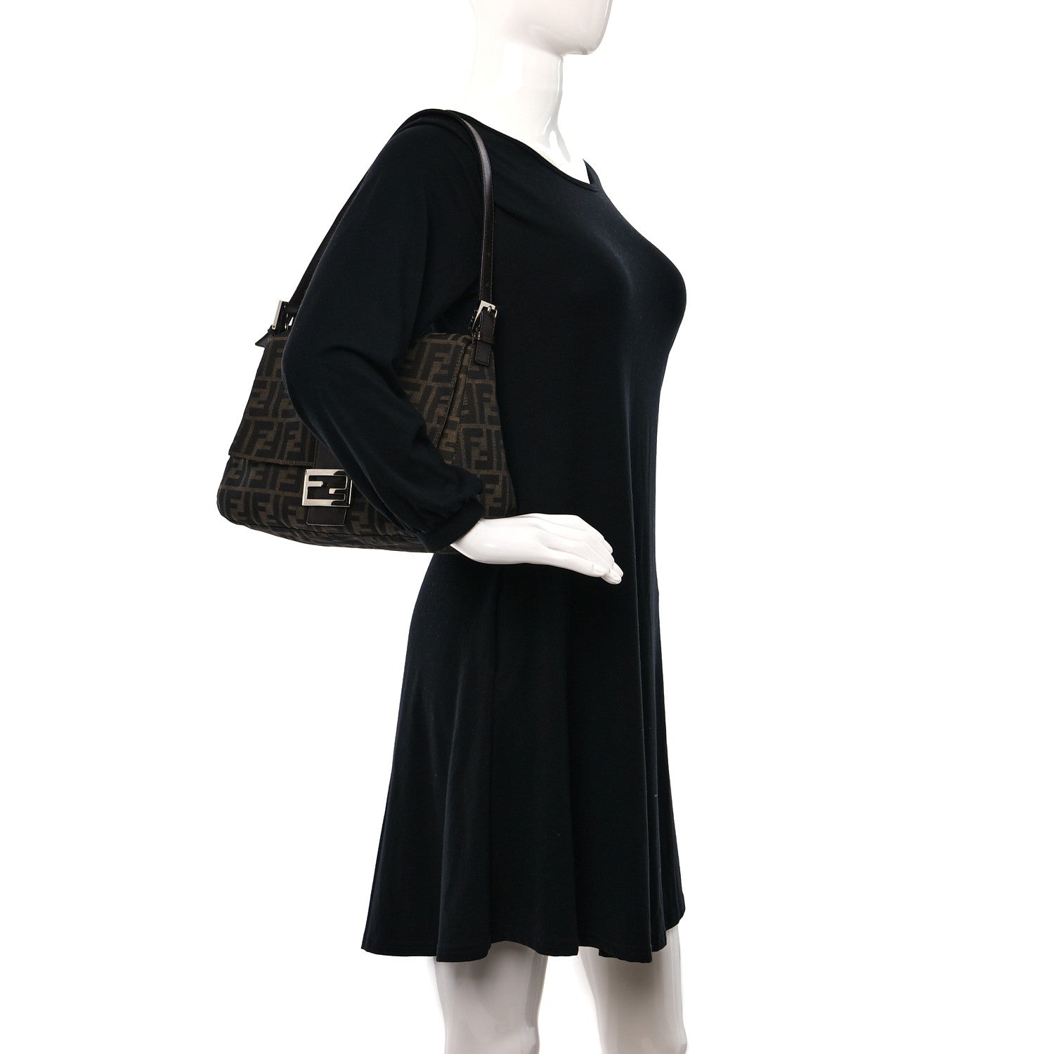 Fendi Zucca Mama Baguette Tobacco 2 of 8