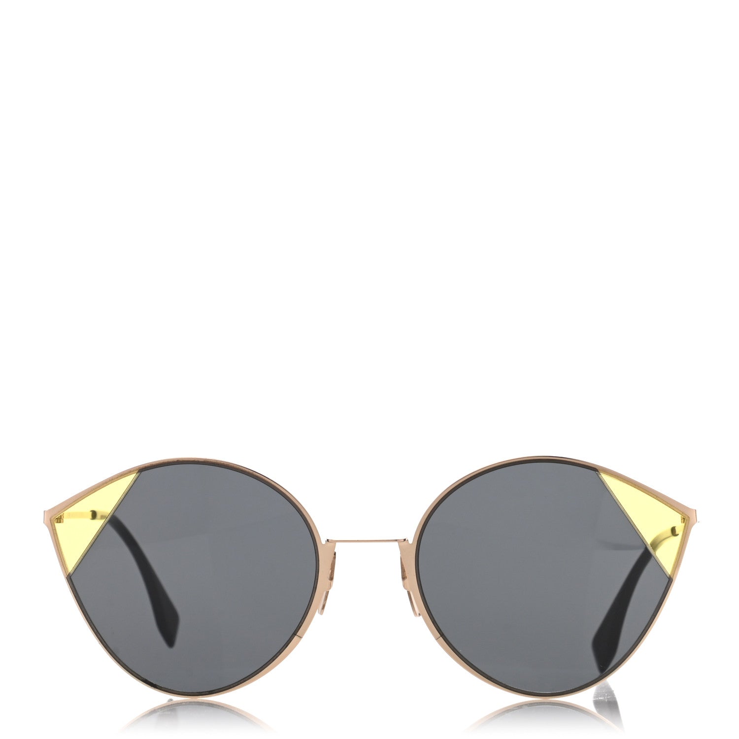 Fendi Cut-Eye Sunglasses FF 0341/S Gold Yellow 2 of 7