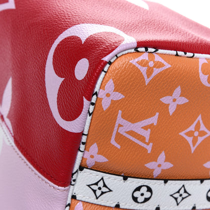 Louis Vuitton Monogram Giant Speedy Bandouliere 30 Rouge 9 of 13