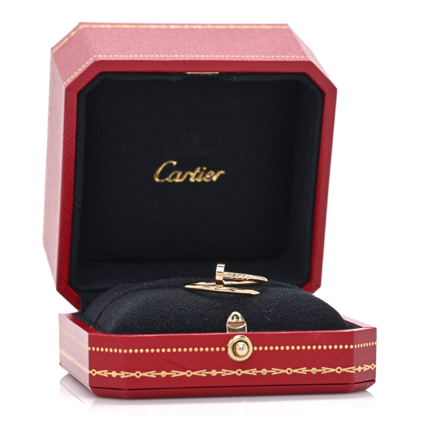 18K Yellow Gold Small Juste Un Clou Ring 56 7.5