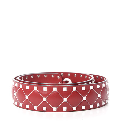 Valentino Garavani Lambskin Free Rockstud Spike Shoulder Strap Rosso Valentino 2 of 5