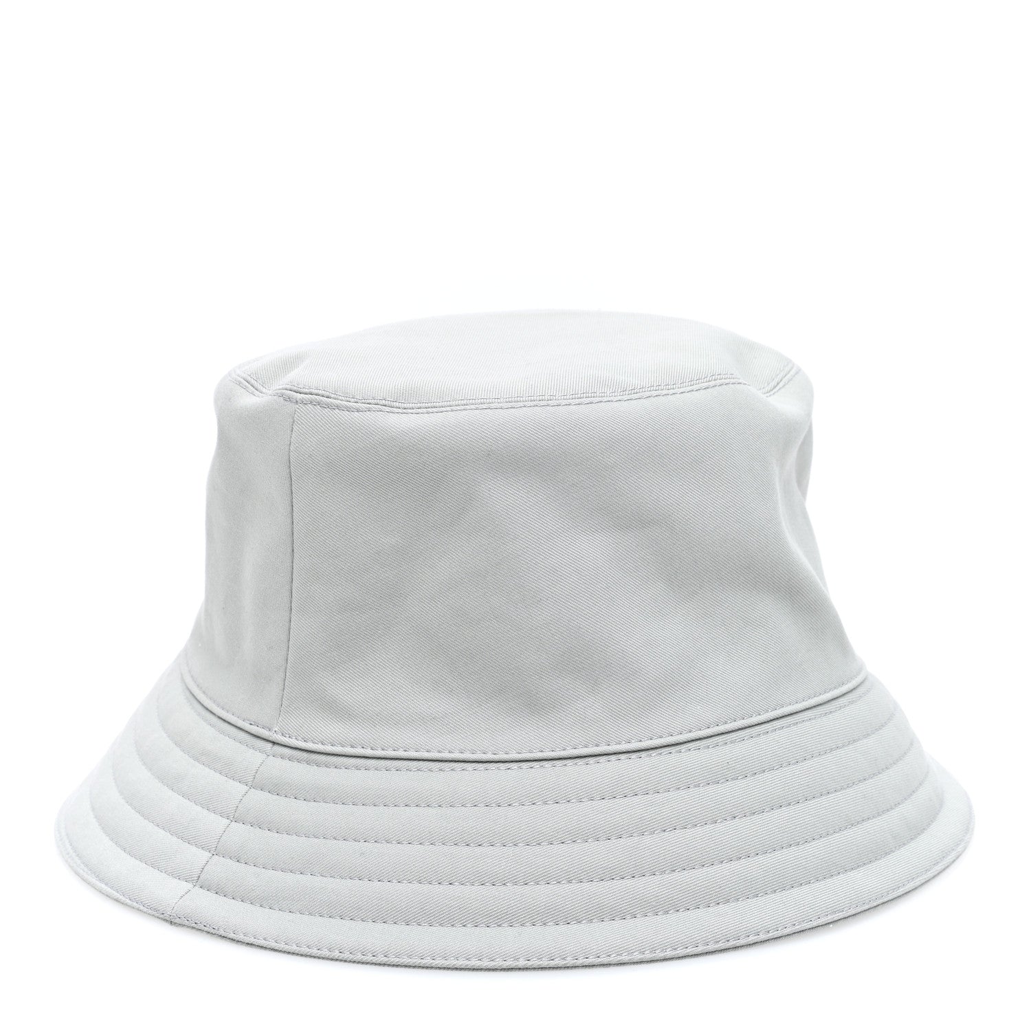 Hermes Cotton Harper H Sellier Bucket Hat 58 Gris Glacier 4 of 8