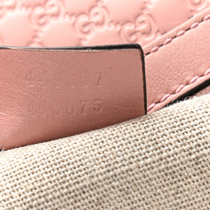 Gucci Soft Microguccissima Large Dome Satchel Soft Pink 8 of 12