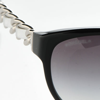 Chanel Butterfly Chain Sunglasses 5215-Q Black 7 of 9