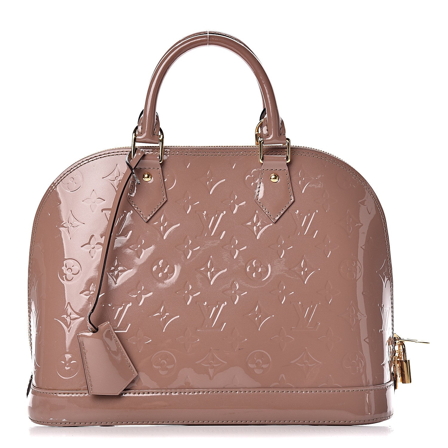 Louis Vuitton Vernis Alma PM Taupe Glace 1 of 11