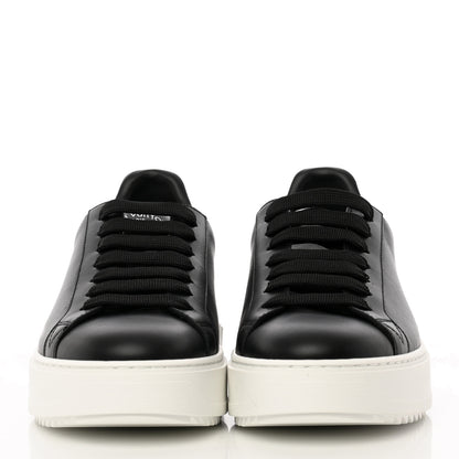 Louis Vuitton Calfskin Time Out Sneakers 39 Black 2 of 13
