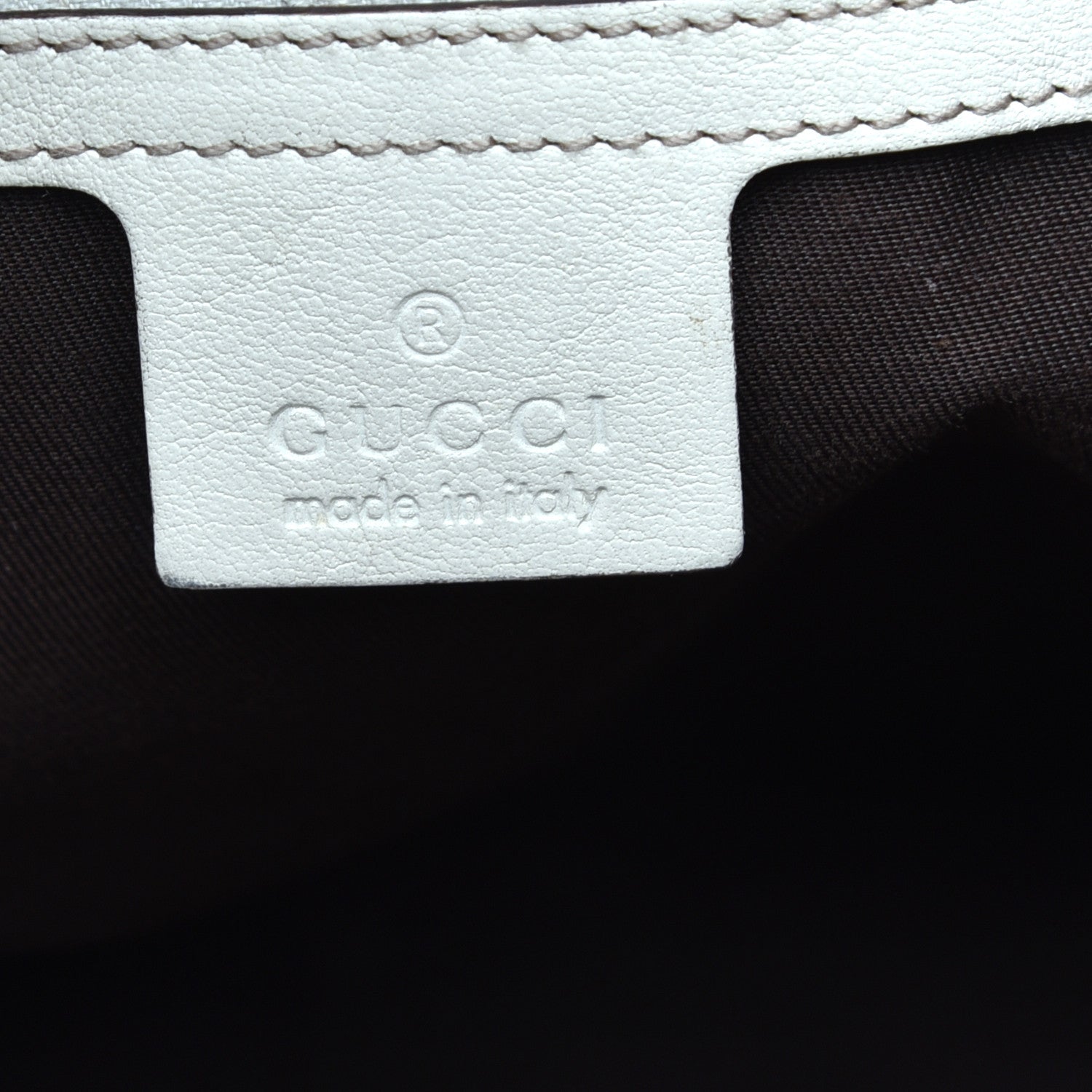 Gucci Monogram Medium Positano Tote Off White 6 of 10