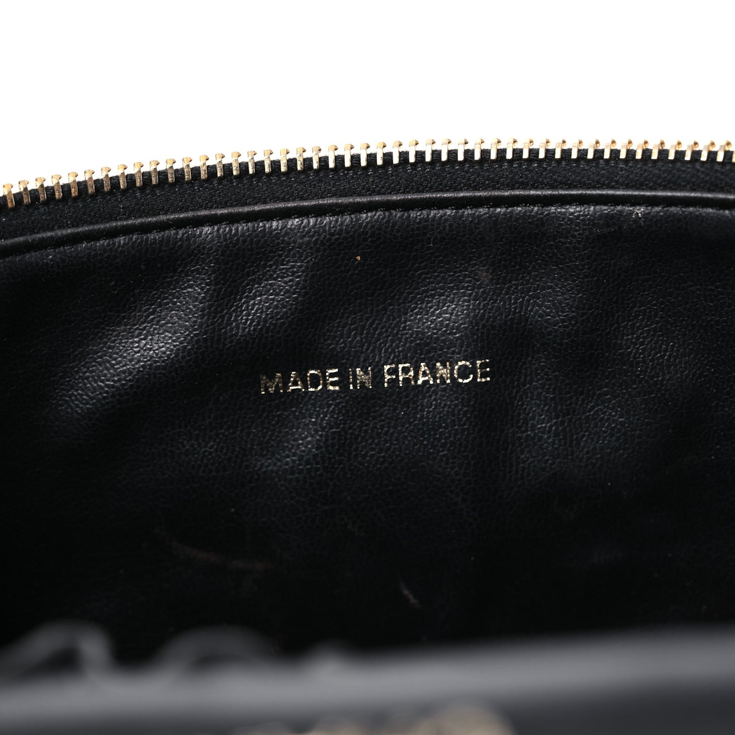 Caviar Cosmetic Vanity Bag Black