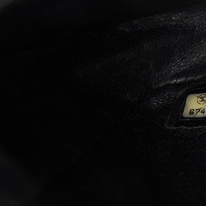 Chanel Lambskin East West Chocolate Bar Flap Black 8 of 15