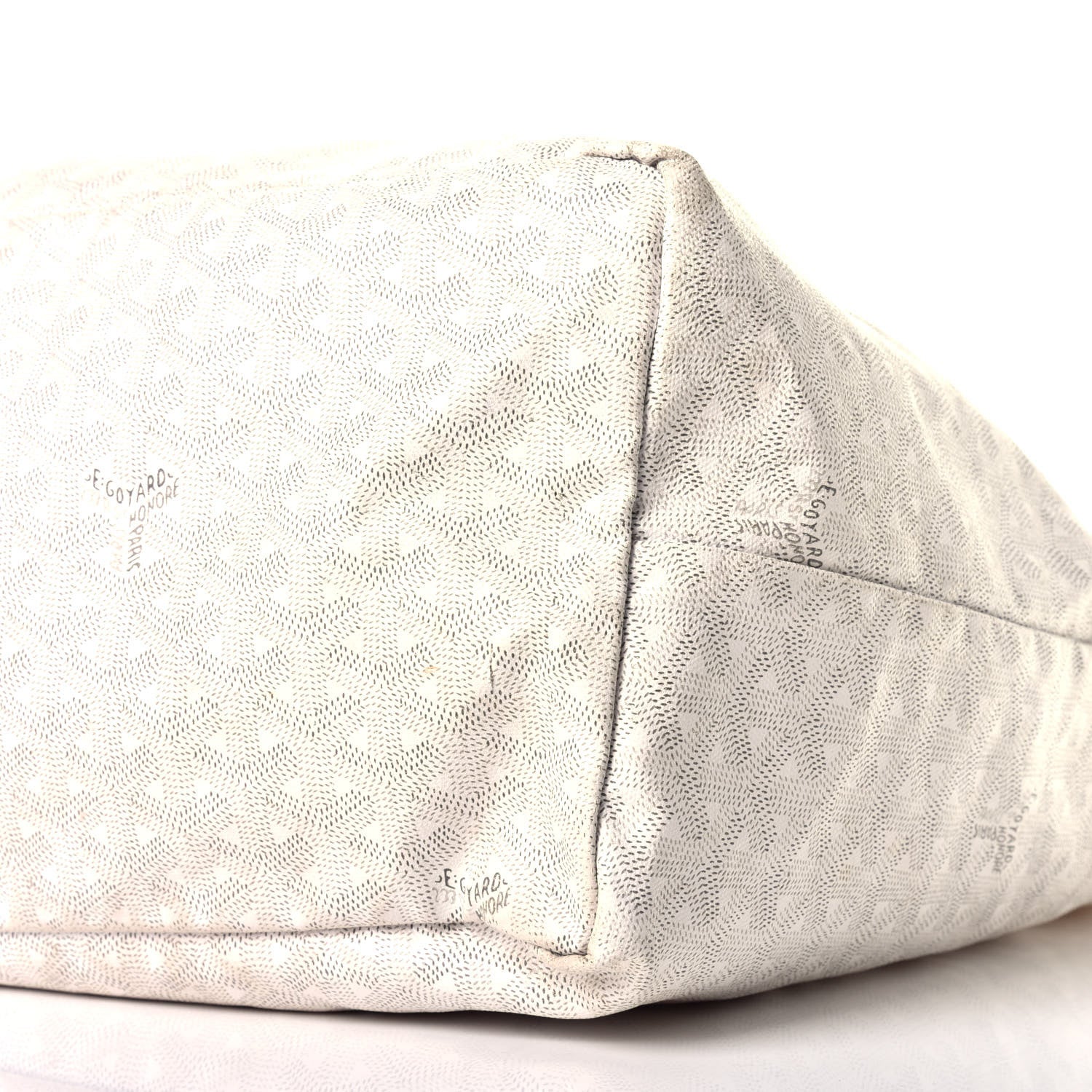 Goyard Goyardine Saint Louis GM White 8 of 9