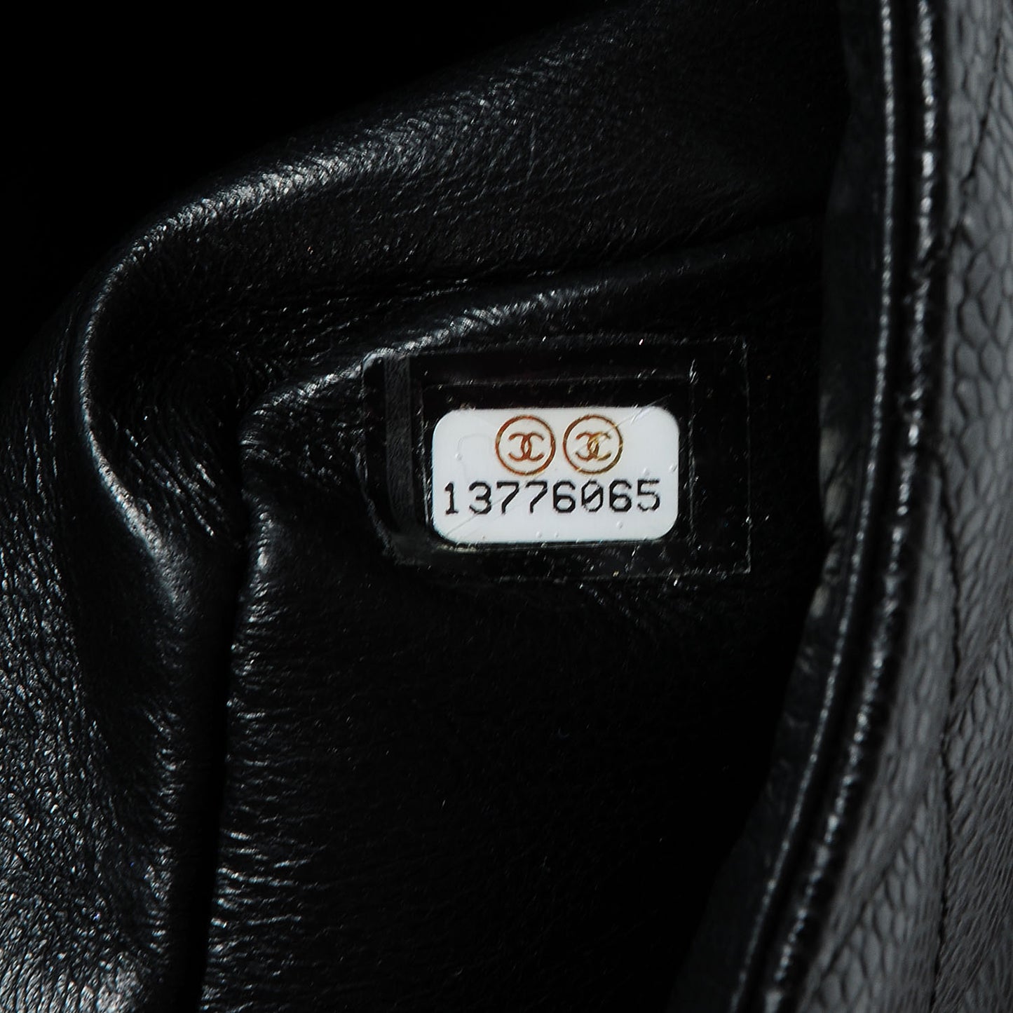 Caviar Maxi Single Flap Black