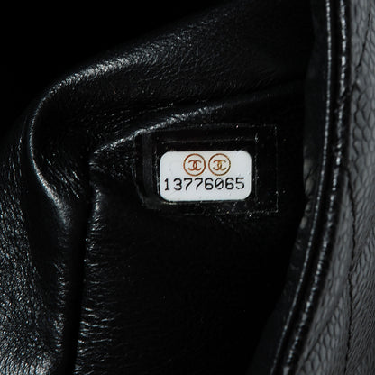 Chanel Caviar Maxi Single Flap Black 9 of 9