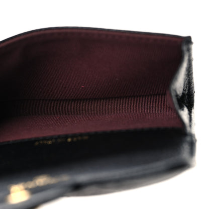 Chanel Caviar Quilted Flap Card Holder Wallet Black 5 of 9