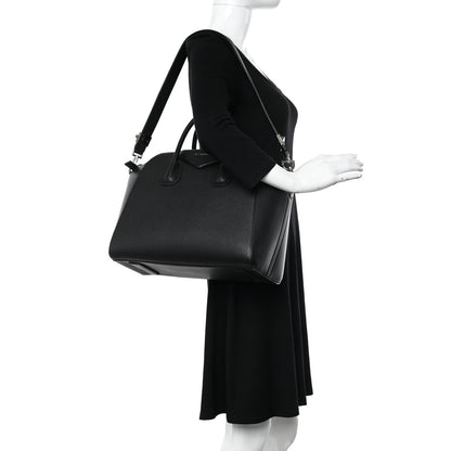 Givenchy Sugar Goatskin Medium Antigona Black 2 of 10