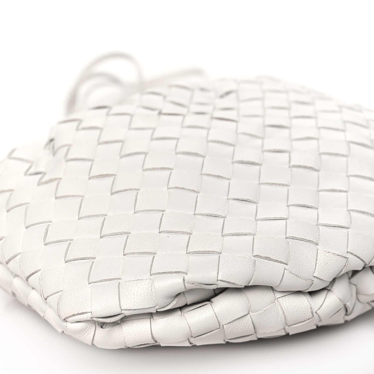 Bottega Veneta Nappa Intrecciato Mini Bulb White 9 of 10