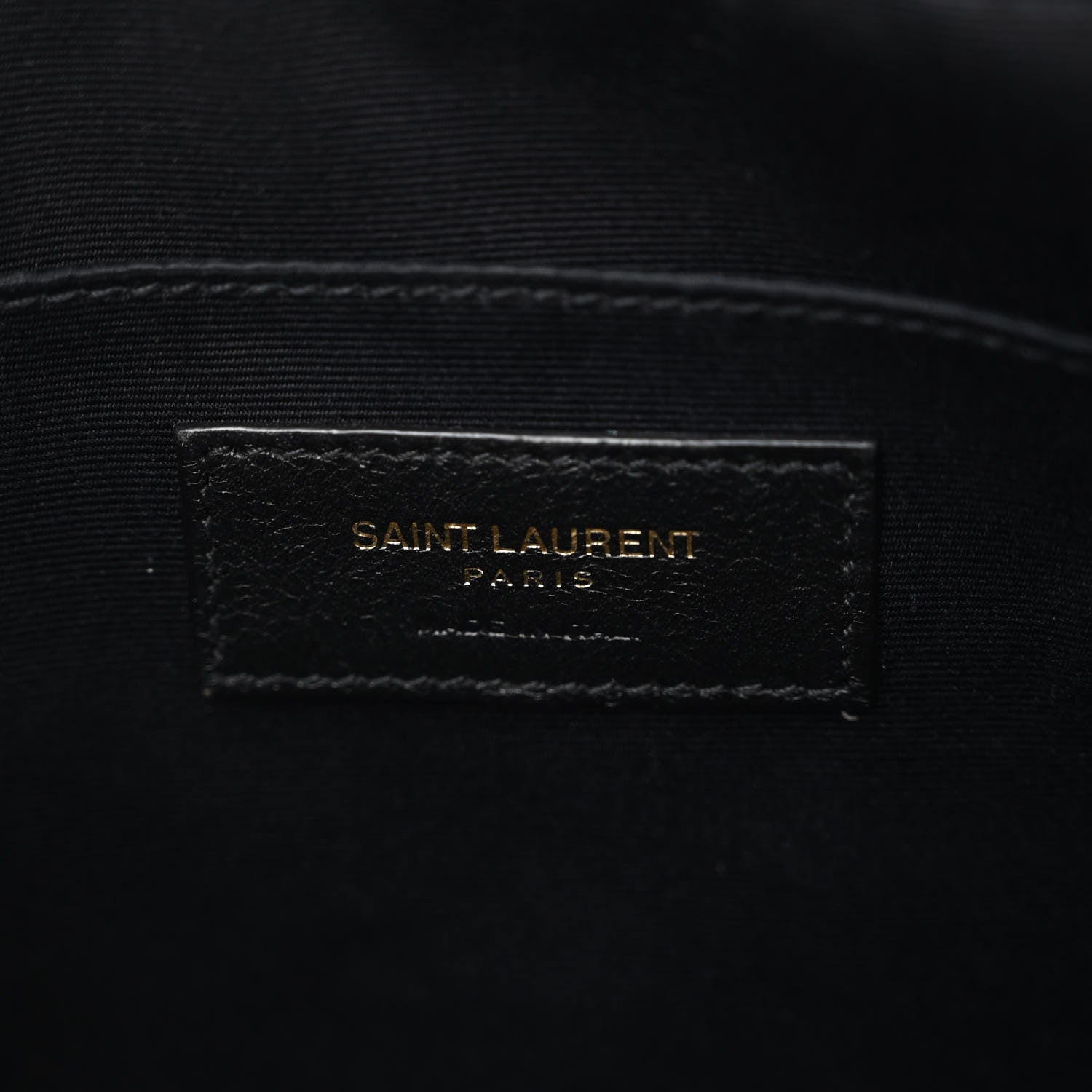 Saint Laurent Calfskin Matelasse Monogram Lou Camera Bag Dark Latte 6 of 10