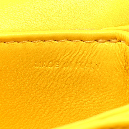 Valentino Garavani Nappa Micro One Stud Chain Bag Bright Lemon 7 of 10