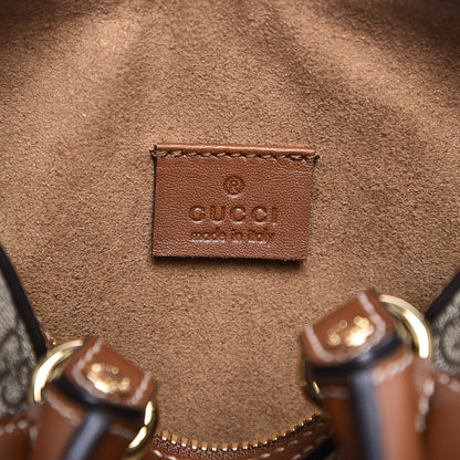 Gucci GG Supreme Monogram Mini Boston Beige Tuscany 6 of 7