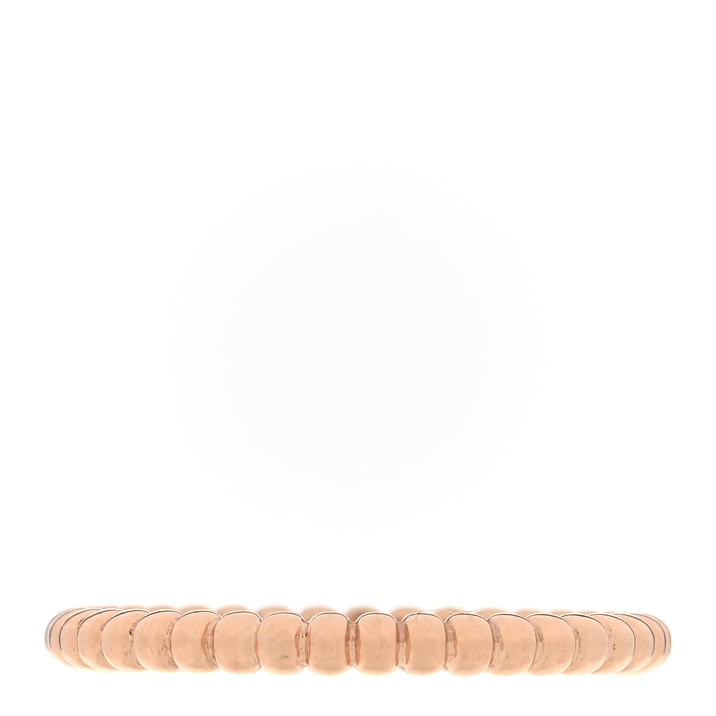 18K Rose Gold Small Perlee Ring 56 7.5