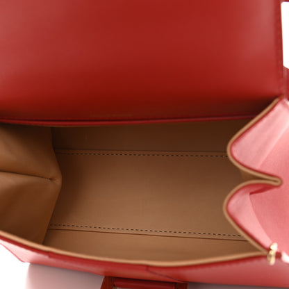 Delvaux Box Calfskin Mini Brillant Satchel Red 5 of 10