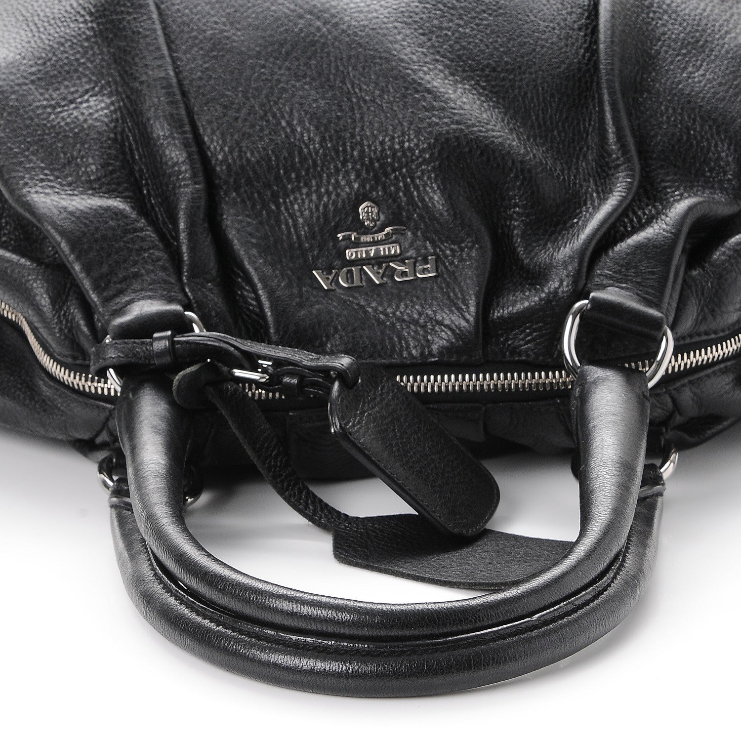 Prada Cervo Antik Bauletto Black 15 of 15
