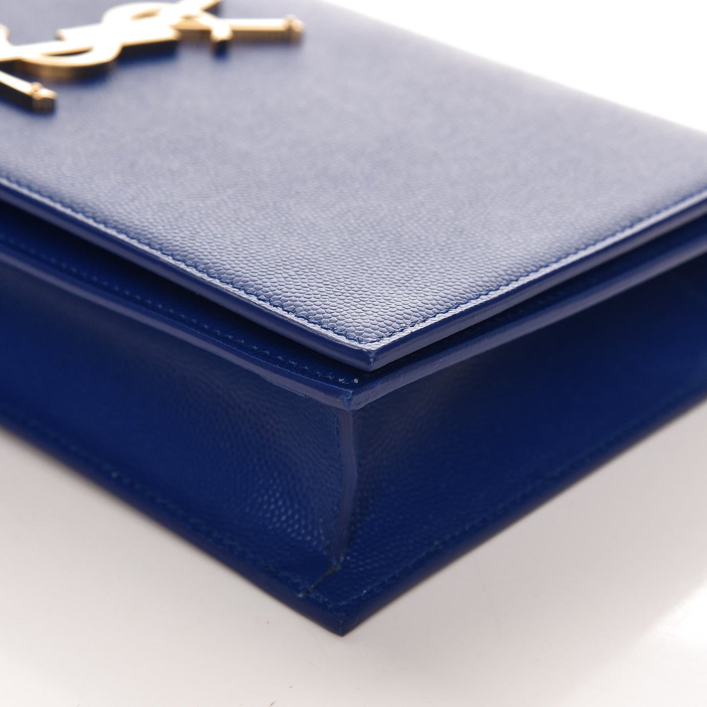 Grain De Poudre Classic Monogram Kate Clutch Outremer