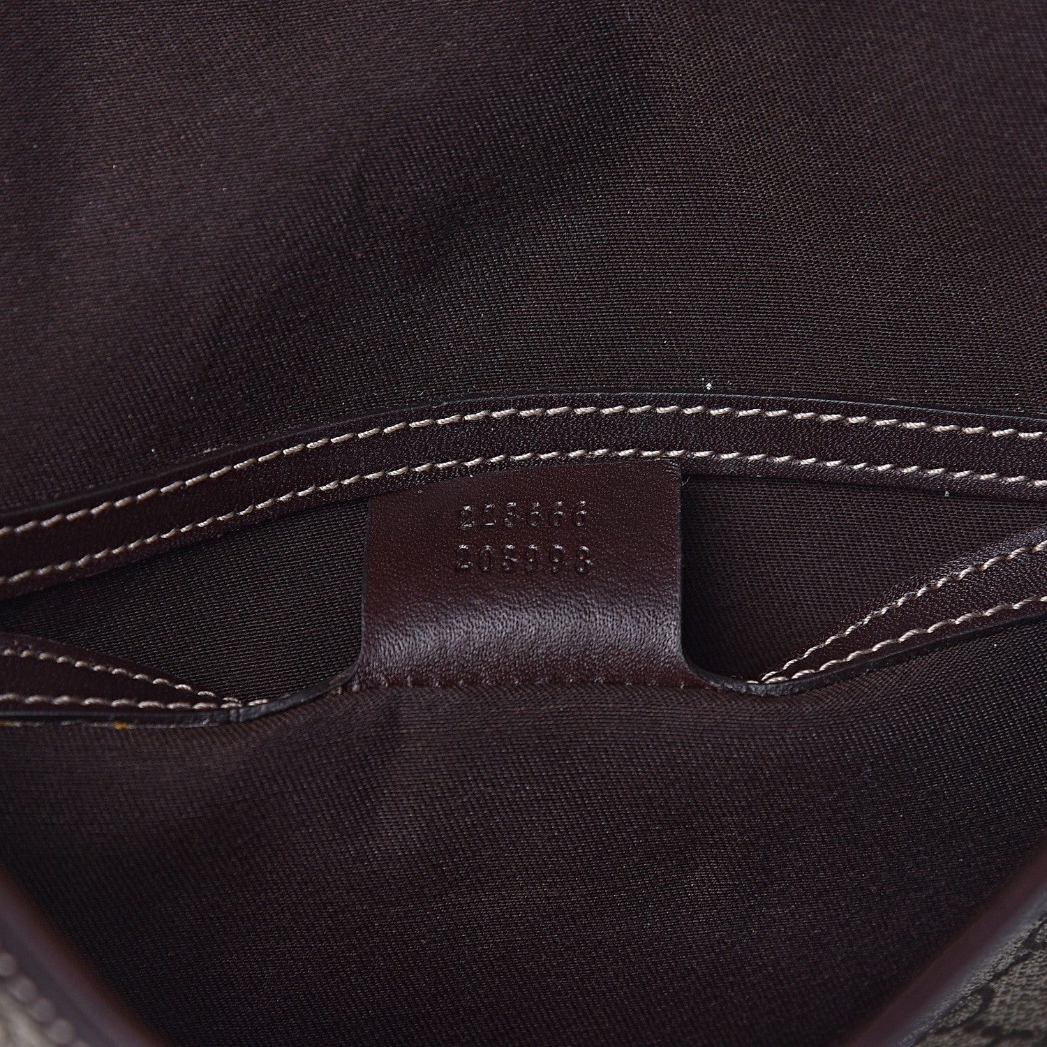 Gucci GG Plus Monogram Small Flap Messenger Bag Beige Dark Brown 7 of 10