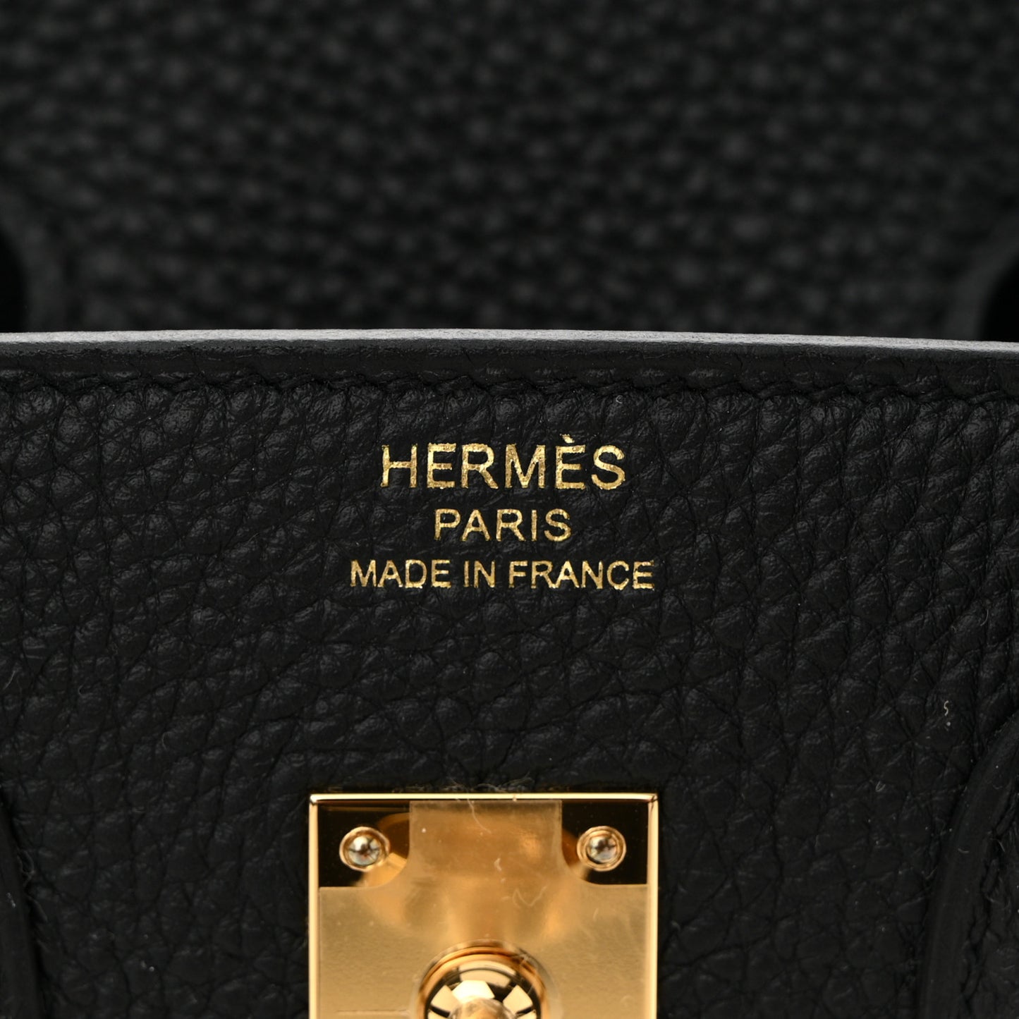 Togo Birkin 25 Black