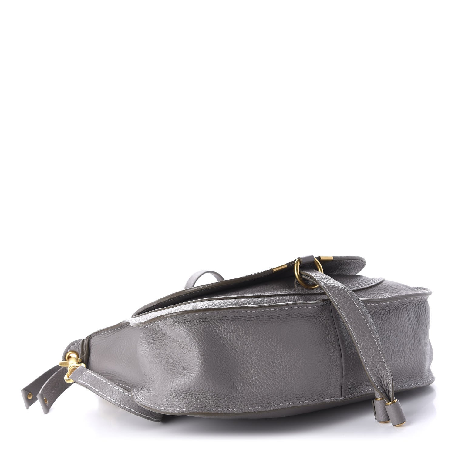 Chloe Calfskin Small Marcie Satchel Cashmere Grey 4 of 10